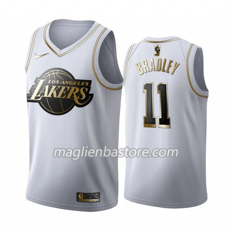 Maglia NBA Los Angeles Lakers Avery Bradley 11 Nike 2019-20 Bianco Golden Edition Swingman - Uomo